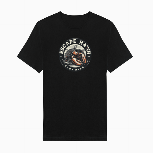 Lobster T-Shirt by Escape Hatch Clothing featuring a unique lobster design