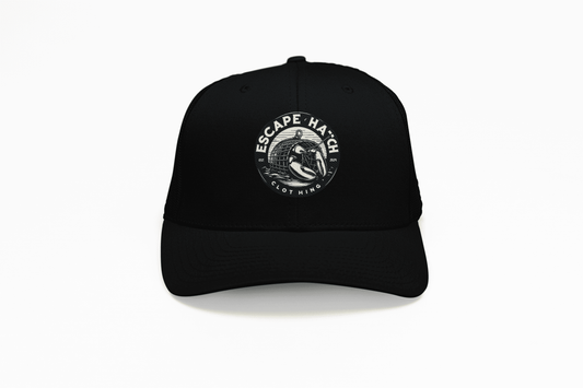 Premium Lobster Snapback Hat by Escape Hatch Clothing featuring a unique lobster design