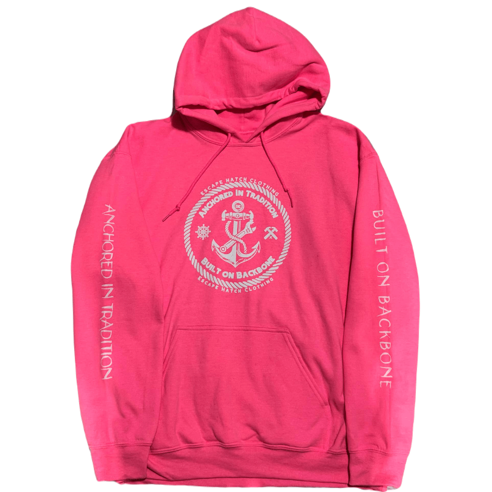 Coral Pink Hoodie